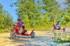 Racing Mountain Cart in Dagali near Geilo, Norway