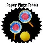 Paper Plate Tennis [K-5th]