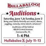 Auditions for Hullabaloo