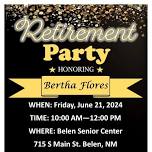 Retirement Party for Bertha Flores