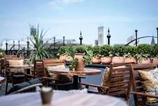 Coffee and Pastries at Fenwick's Rooftop Café