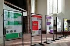 New Graphic history display at St James' Church Wigmore - free entrance