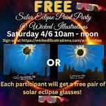 FREE Solar Eclipse Paint Party! (Ages 8+)