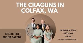 The Craguns LIVE in Colfax, WA(6pm PST)