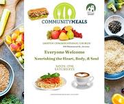 Community Meals-Everyone Welcome!