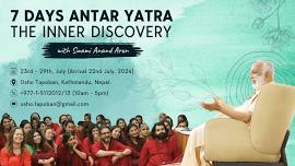 7 Days Antar Yatra – The Inner Discovery (July 2024)