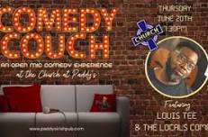 The Comedy Couch with the Locals Comedy and Louis Tee