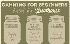 Canning for Beginners