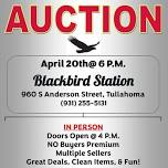 April 20th IN PERSON Auction