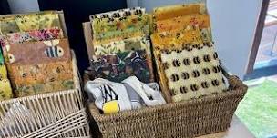 Beeswax wrap workshop in Plastic Free July - Moruya