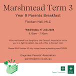 2024 Year 9  Marshmead T3 Parents Breakfast