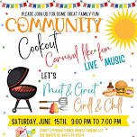 COMMUNITY COOKOUT