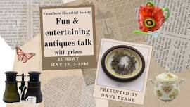 Antiques Talk (with prizes)