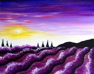 Lavender Sunset