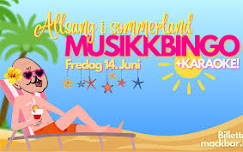 Allsang i sommerland // Musikkbingo // 14.Juni