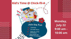 Kid's Time @ Chick-fil-A