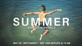 Summer Service Schedule — Living Way Fellowship