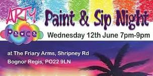 Paint and Sip Night - Tropical Landscape in Acrylics