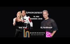 Barrikaden Åpningsfest!