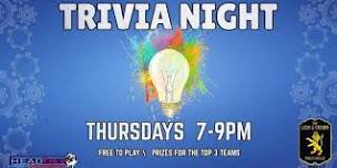 THURSDAY TRIVIA @ THE LION AND CROWN