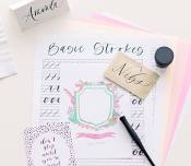 Modern Calligraphy for Beginners and Canvas Bag Lettering @ Sapori