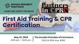 First Aid Training and CPR Certification