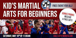 FREE CLASS - Kids Martial Arts for Beginners (Dale City/Montclair)