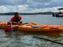 ACA Introduction to Kayaking Course.  Rocky Fork State Park North Beach.