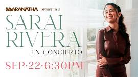 Sarai Rivera en Concierto