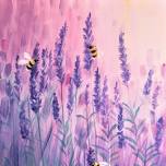 Paint Nite: Lavender Buzz