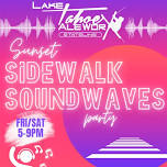 Sunset Sidewalk Soundwaves Party at AleWorX Stateline