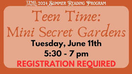 Teen Time: Mini Secret Gardens