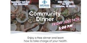 Community Dinner at Imperium Health Center