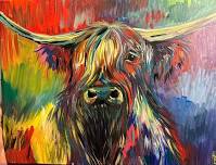 Painting Highland Cows SIP/SHOP