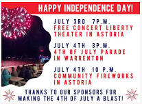 4th of July Weekend - Astoria and Warrenton area