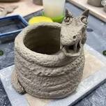 Hand Built Ceramic Planters - Friday May 31st, 6:30pm - 8:30pm