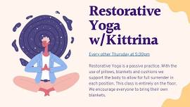 Restorative Yoga w/Kittrina