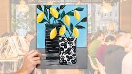 Brush Studio Paint & Sip - Lemon Drops!