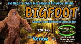 Father’s Day Photo with Bigfoot