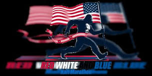 Red  White and Blue Half Marathon Austin 4 Mile Run,