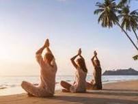 Sunrise Beach Yoga beginner-intermediate Paradise Beach