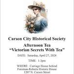 Victorian Secrets with Tea @ the foreman Roberts house!