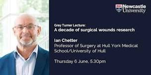 Grey Turner Lecture: A decade of surgical wounds research by Professor Ian Chetter