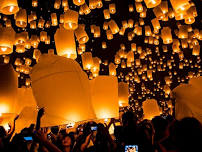 yi peng lantern festival