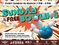 Sunday FREE Bowling