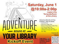 Adventure Begins at Your Library! SRP Kick-Off Event