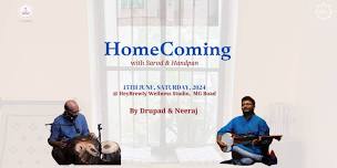 'HomeComing' with Sarod & Handpan