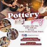 Sip & Pottery Night Out @Pisano Family Winery