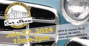 St. John Car Show - July 27, 2024