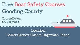 Free Boat Safety Course - Gooding County